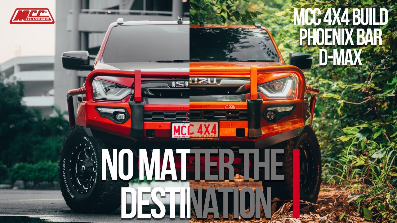 MCC 4x4 Build | Bull Bar | Rear Bar | Side Step & Rails fitted on D-max