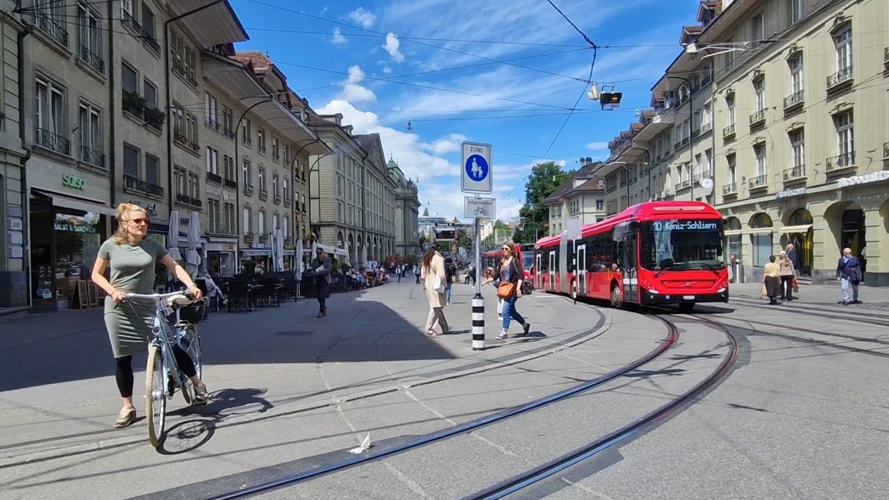Bern Switzerland Bus | Wheels on the Bus go