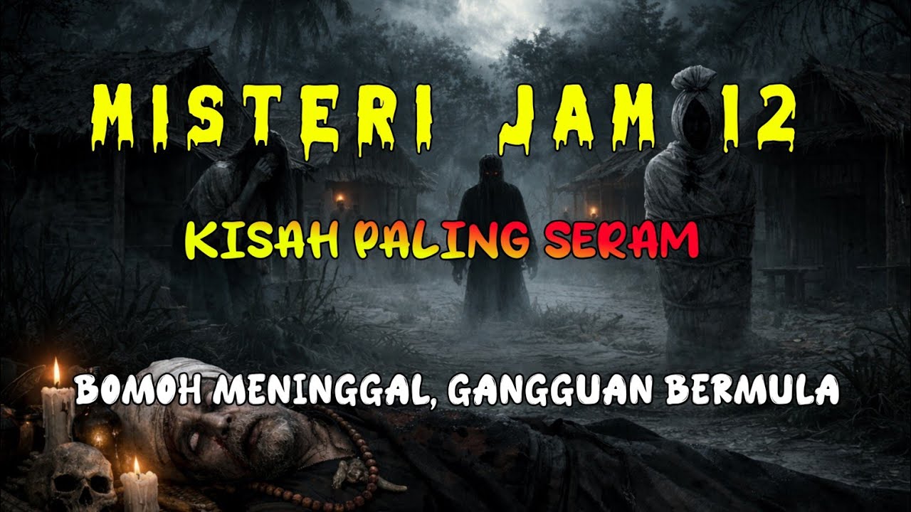 Misteri Jam 12 - Kisah Paling Seram | Bomoh Meninggal, Gangguan Bermula 