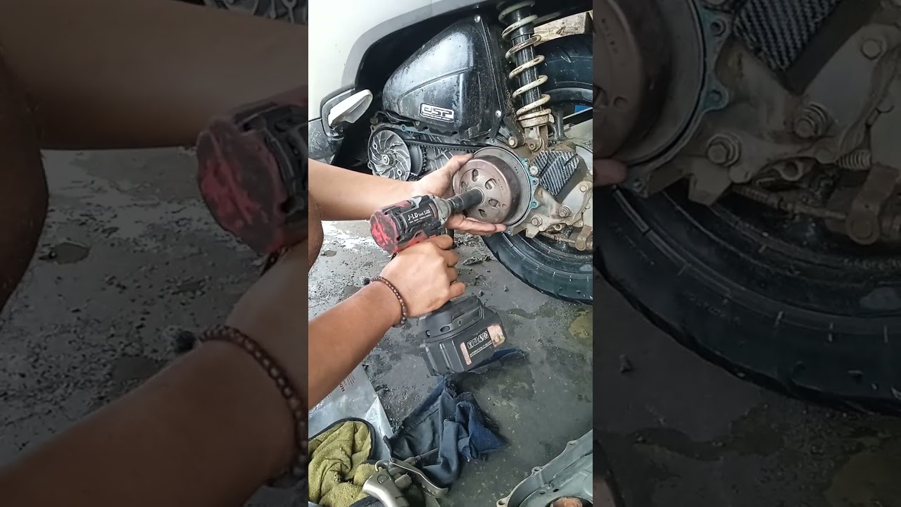 V-belt scoopy putus