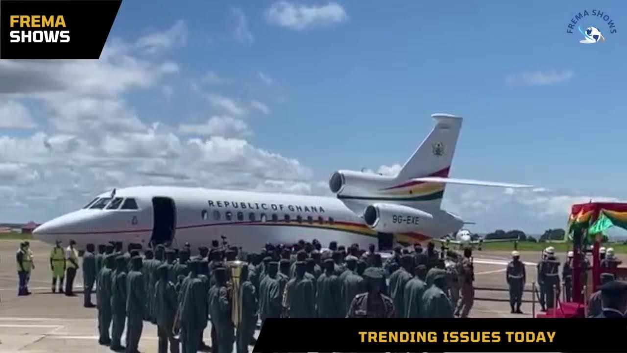 Akofu-Addo Plane HIJACKED By GUINEA Military Junta on arrival?