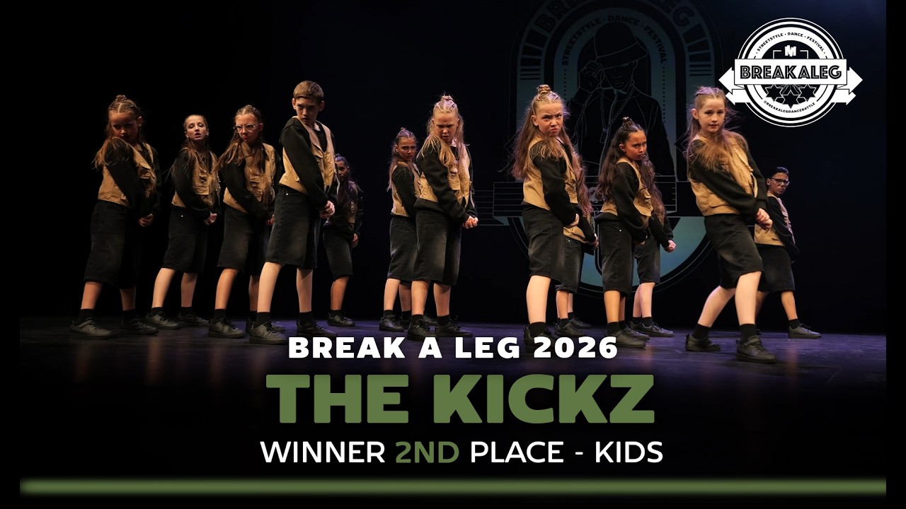 The Kickz | 2nd Place | BREAK A LEG 2026 | Kids | Meervaart Crew Competition