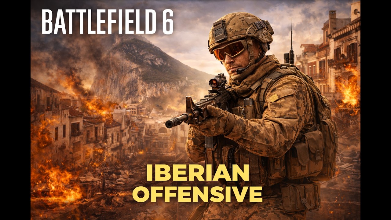 Battlefield 6 Gameplay – Iberian Offensive  Intense Urban Combat & Massive Battles