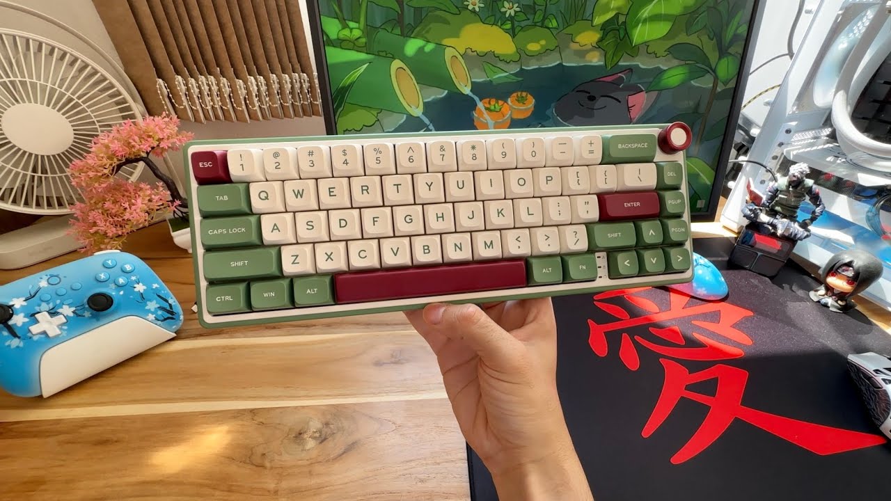 Teclado Mecânico Custo Beneficio com Muita Qualidade - Royal Kludge R65