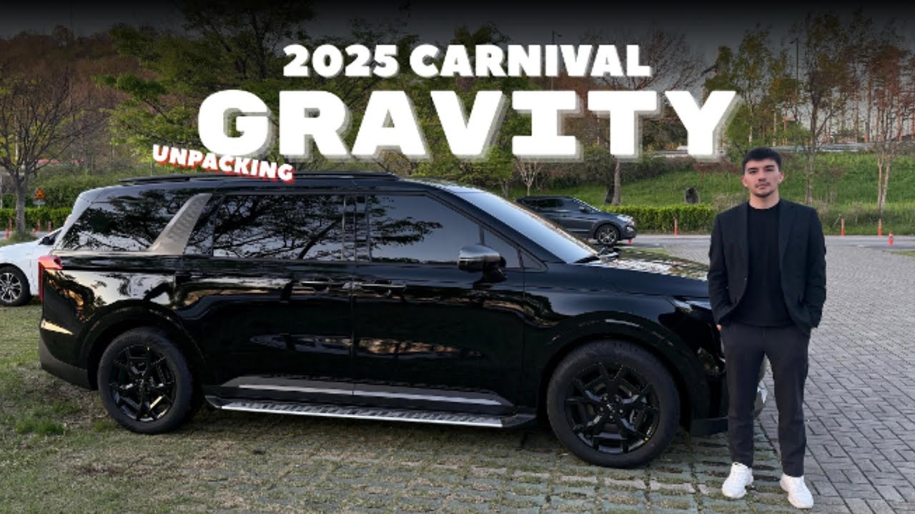 Unboxing the new 2025 Kia Carnival! The most popular minivan in Korea!