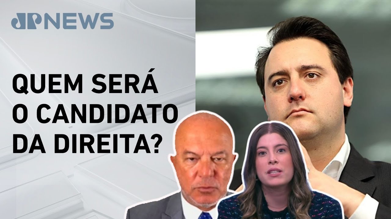 “Não é só questão de nome, é de projeto”, diz Ratinho Jr sobre eleição presidencial