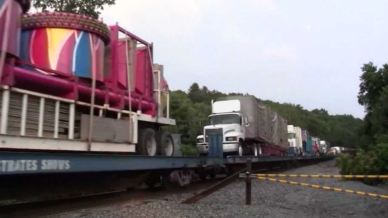 James E. Strates Carnival Train: Chase on the Southern Tier - August 1, 2012