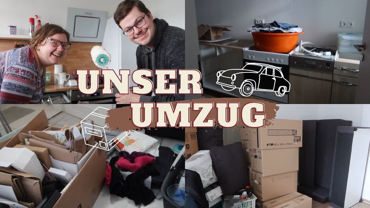 Stressig & chaotisch! Unser UMZUG in die neue Wohnung // Vlog #113