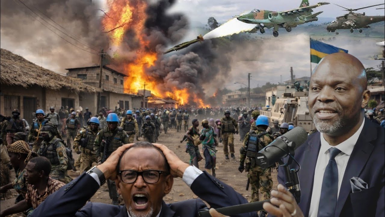 16/02 PANIQUE TOTALE AU RWANDA KAGAME VIENT D'ETRE FRAPPÉ, MERCI TRUMP, ERIC PRINCE EN OFFENSIVE
