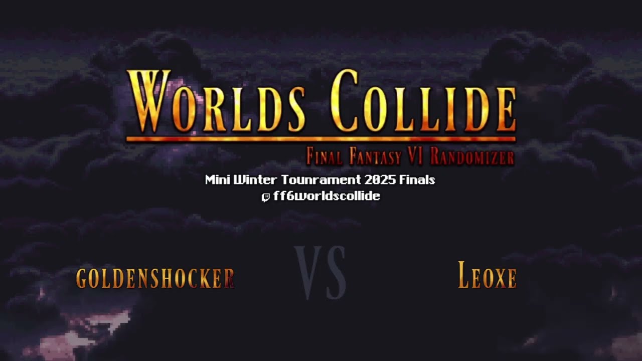 Chupon Championship Monthly Tournament December Race - Final Fantasy 6 Worlds Collide Randomizer