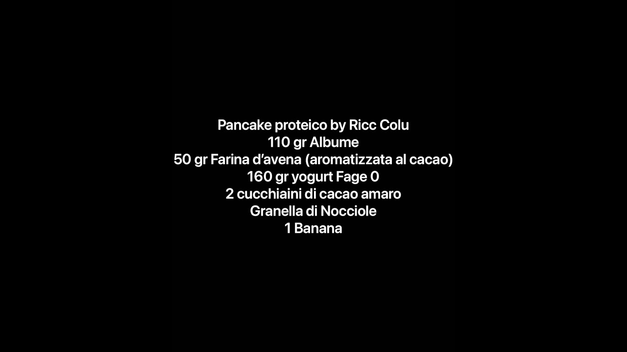 Pancake semplice, veloce e super proteico