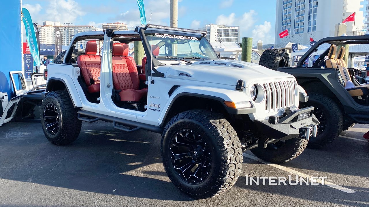 Custom Jeep Wrangler Sahara Unlimited 4x4 Off Road Performance SUV