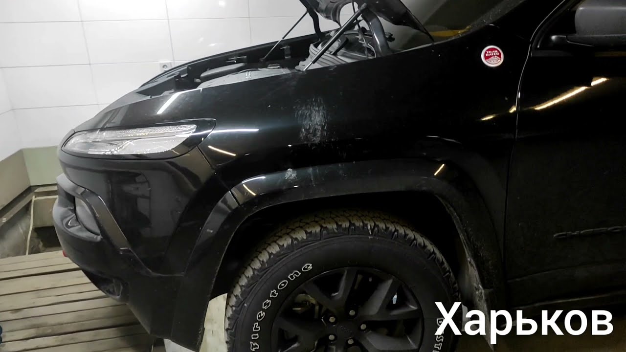 JEEP CHEROKEE KL AD2 Замена масла в роздатке, переднем мосту!