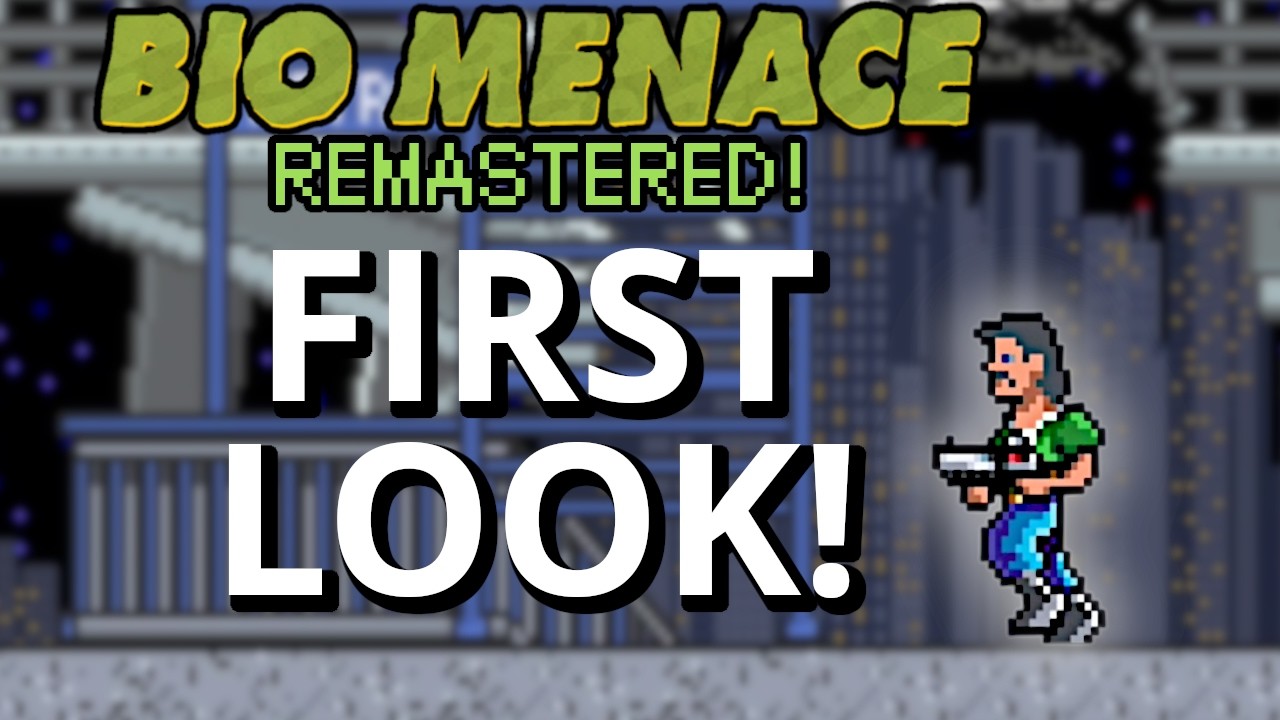 First Look At Bio Menace Remastered!