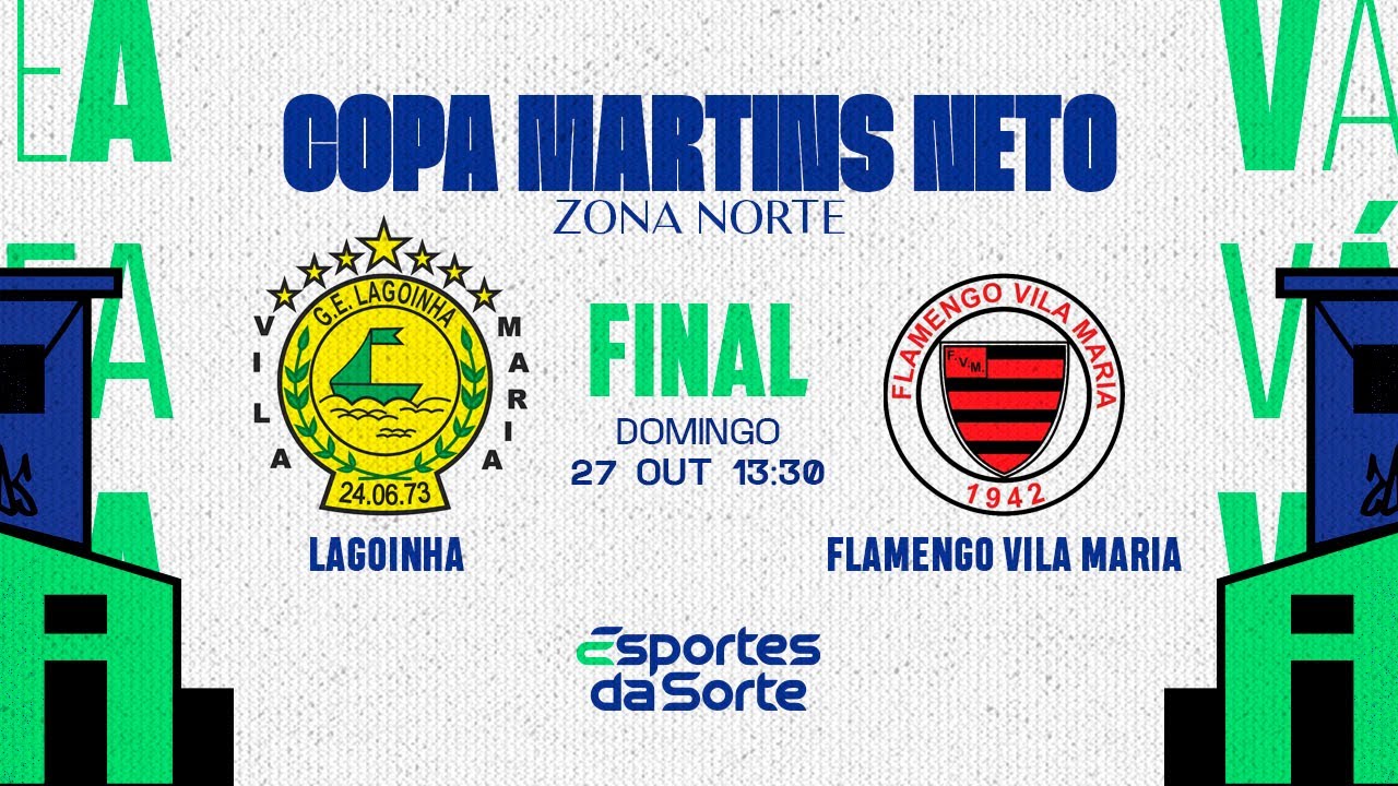 GE Lagoinha x Flamengo Vila Maria • Final • Copa Martins Neto 2024 (Zona Norte)