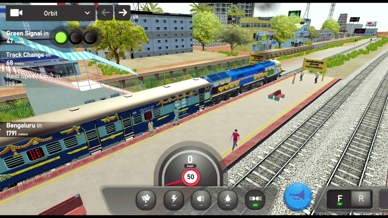 Career Mood Of Indian Train Simulator Season1 Game Play #indianrailways #androidgames #carsimulator2