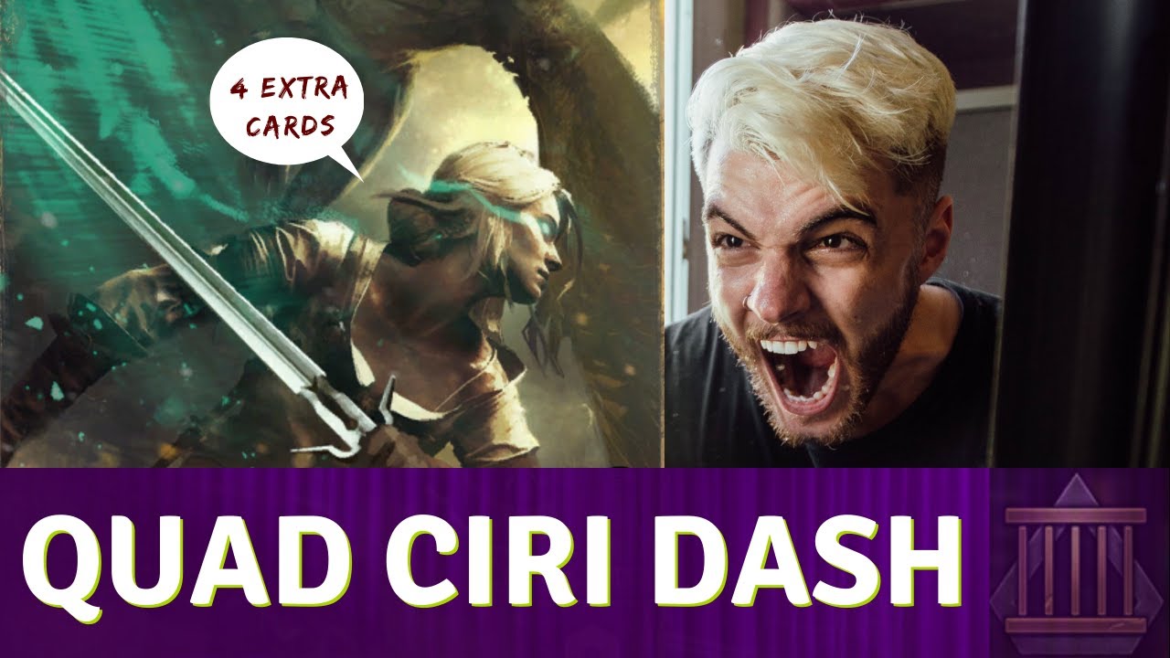 [Gwent] How to get 4 more cards! | Quad Ciri Dash | Nilfgaard Imprisonment (Decklist in description)