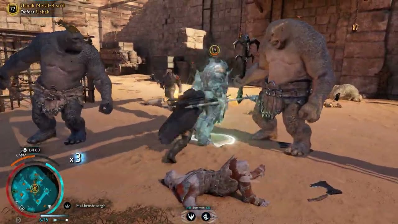 Middle Earth Shadow of War - Free Roam Open World & Brutal Gameplay