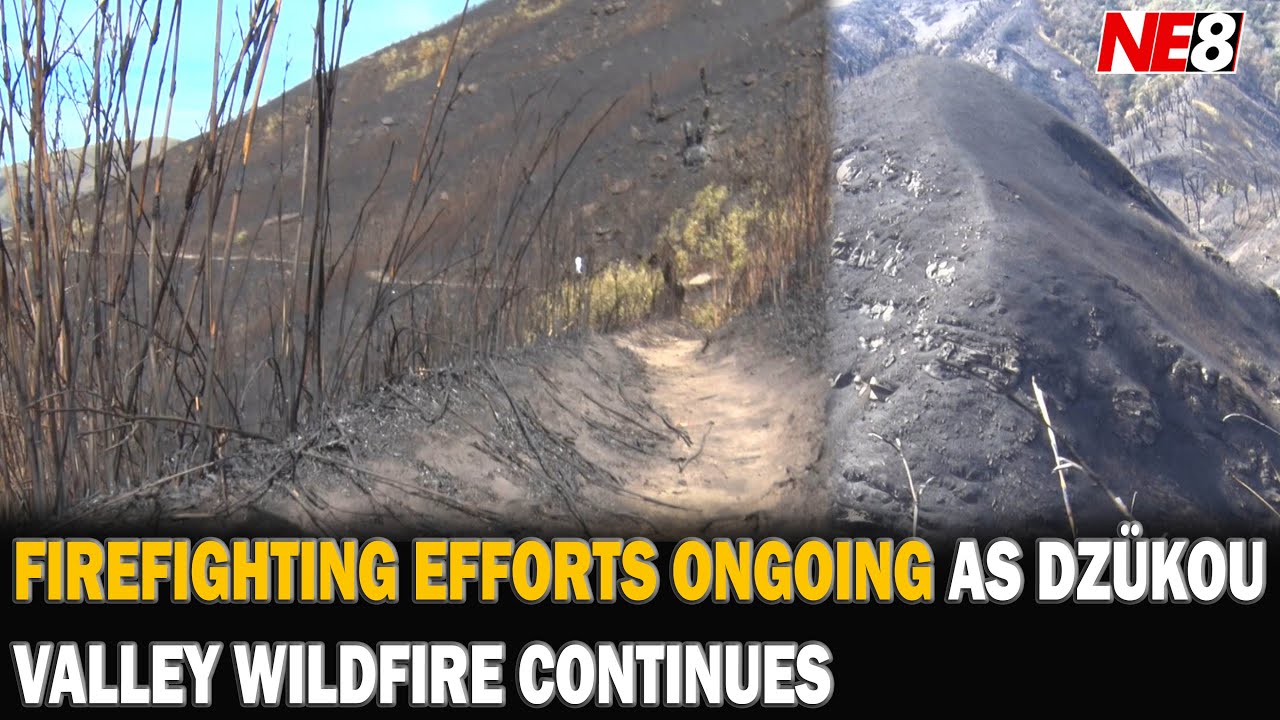 FIREFIGHTING EFFORTS ONGOING AS DZÜKOU VALLEY WILDFIRE CONTINUES