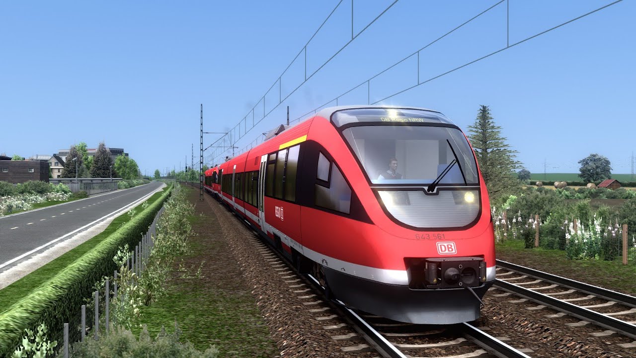 Train Simulator 2022 BR643 Brühl nach Bonn HBF AufStrecken Köln-Koblenz