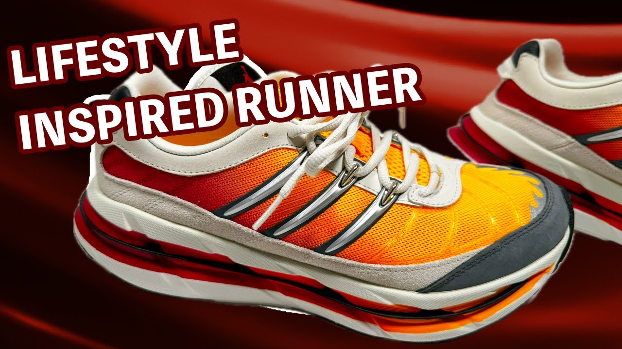 Adidas Adistar HRMY Flash Orange Review & On Feet Lifestyle Foam Runner