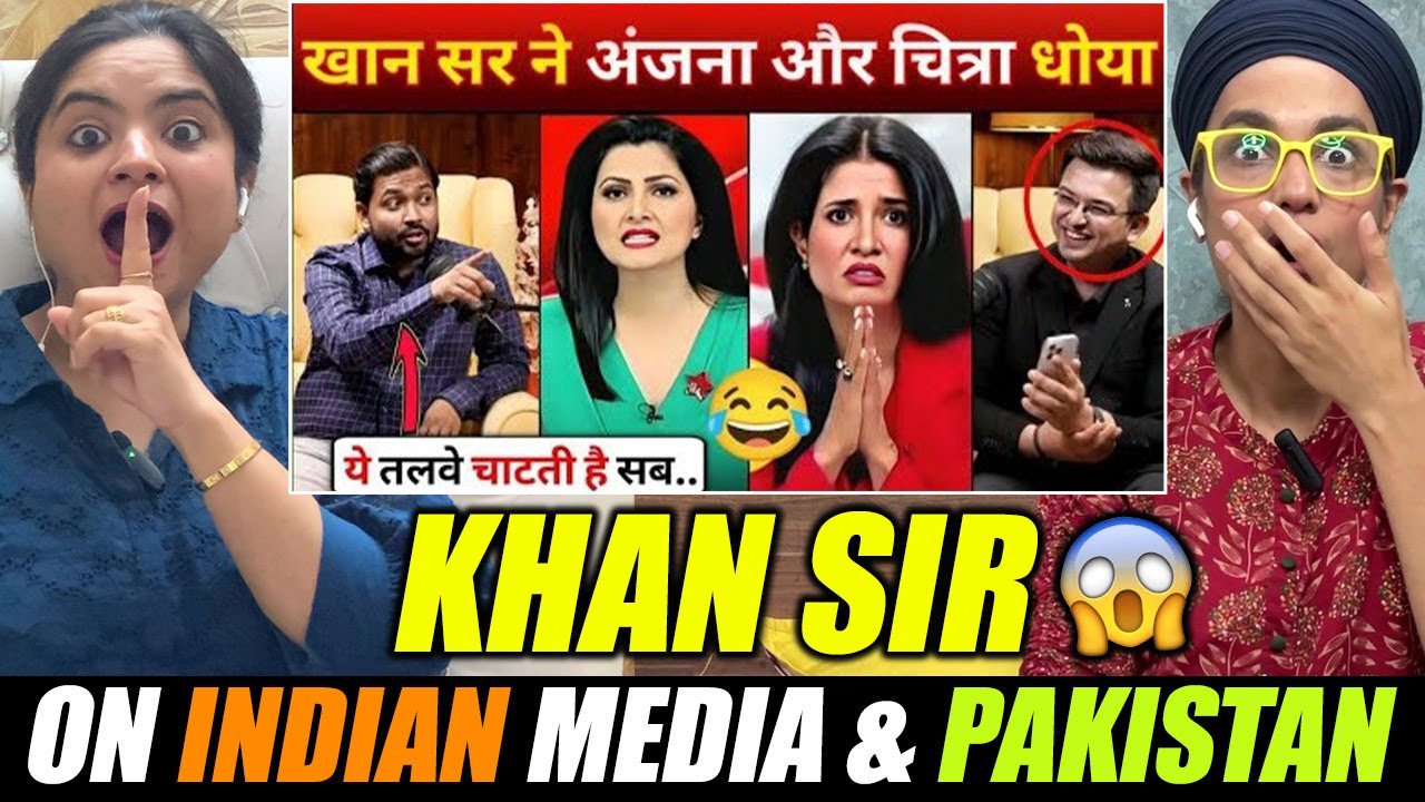 KHAN SIR ROAST GODI MEDIA 🔥 Godi Media Anchor Insult | Indian Reaction on GODI MEDIA Roast