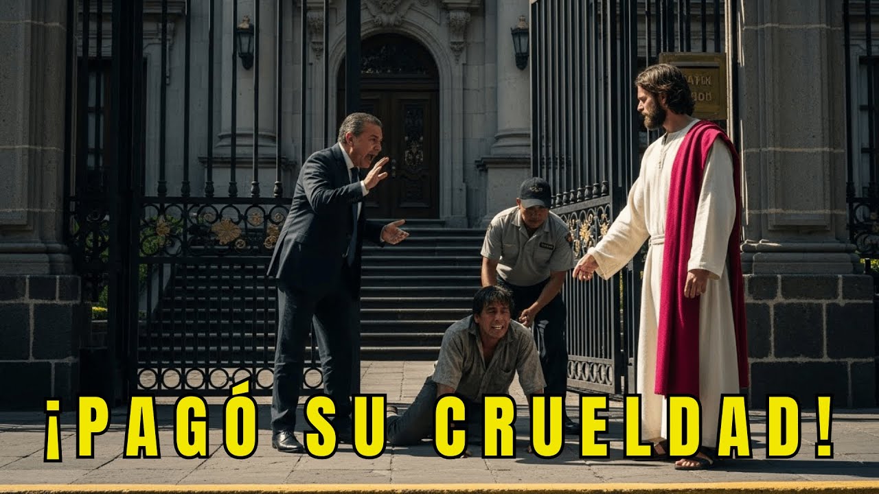 JESÚS LO HIZO PAGAR EL MILLONARIO LO HUMILLÓ Y LO ECHÓ POR PARECER POBRE… SIN SABER QUE...