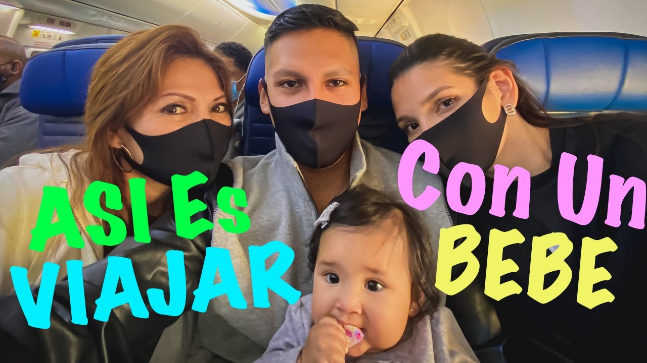 Viajando con bebé de 6 Meses en Avión | EWR - MIA