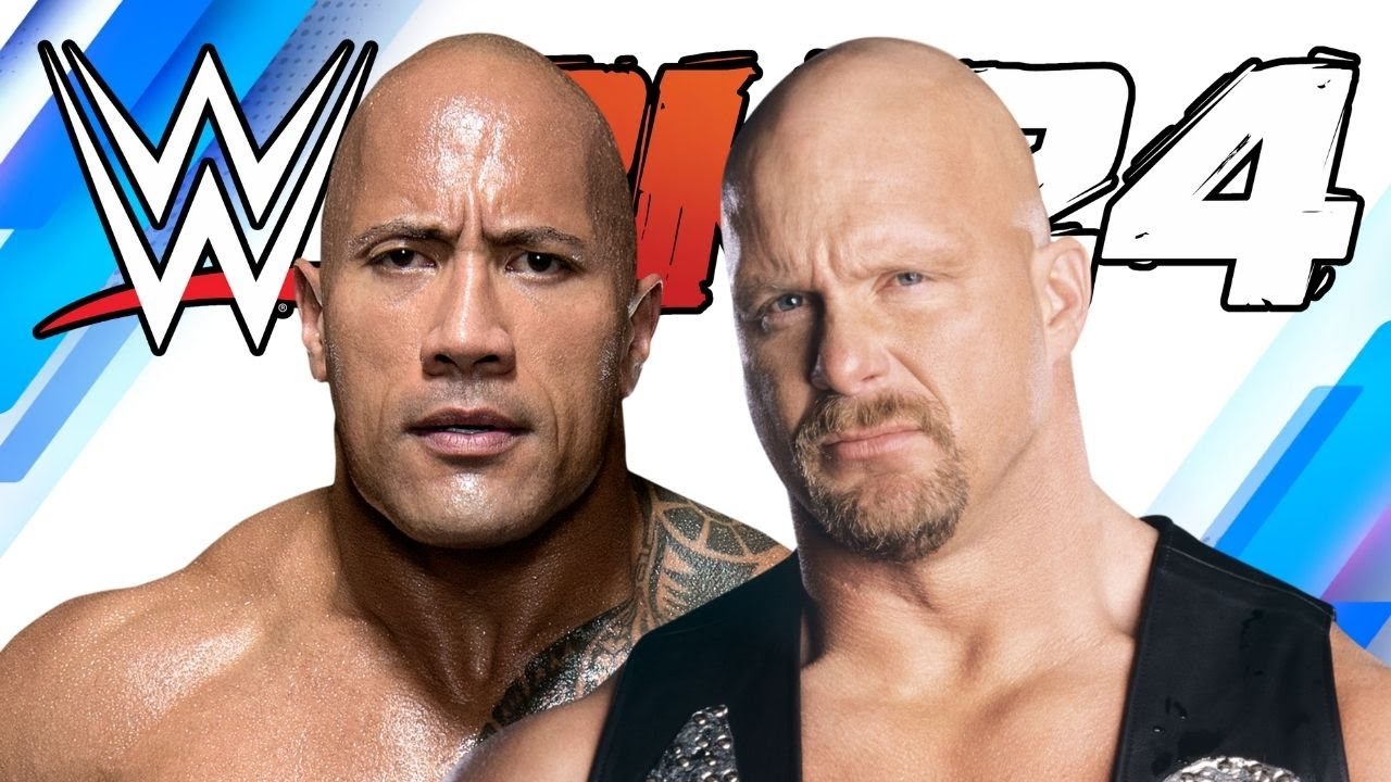 Витрина WWE 2K24: «Холодный камень» Стив Остин против Скалы