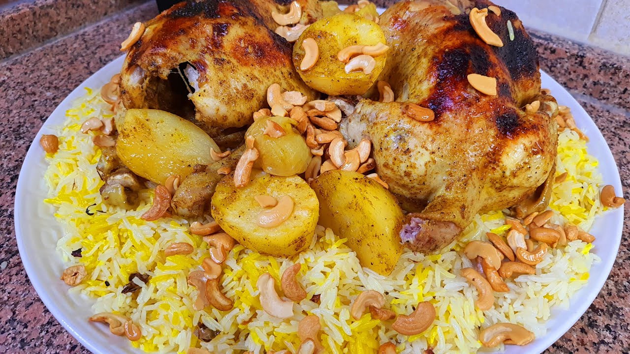 مندي من اطيب الوصفات واسهلها مع الدجاج بالمحلول الملحي وطراوة غير شكل👌🏻 #مندي