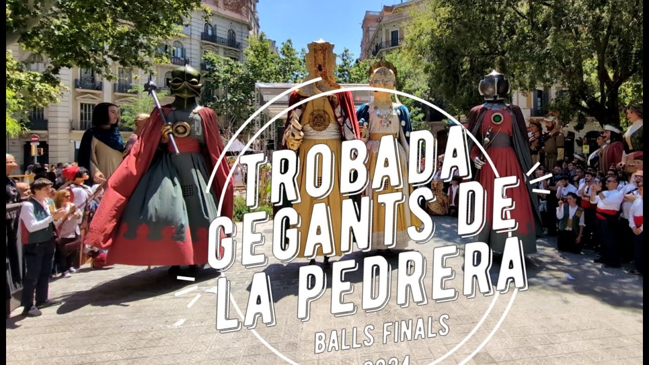 Gegants de la Pedrera de Barcelona - Balls Finals Trobada 2024