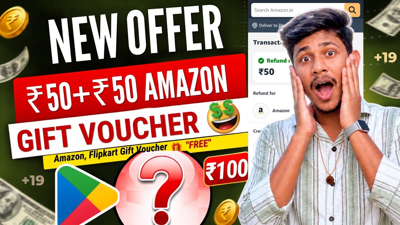 😱NEW Earning App Today | New Loot Offer Today | NEW UPI Earning App Today| Free Amazon Gift Card App