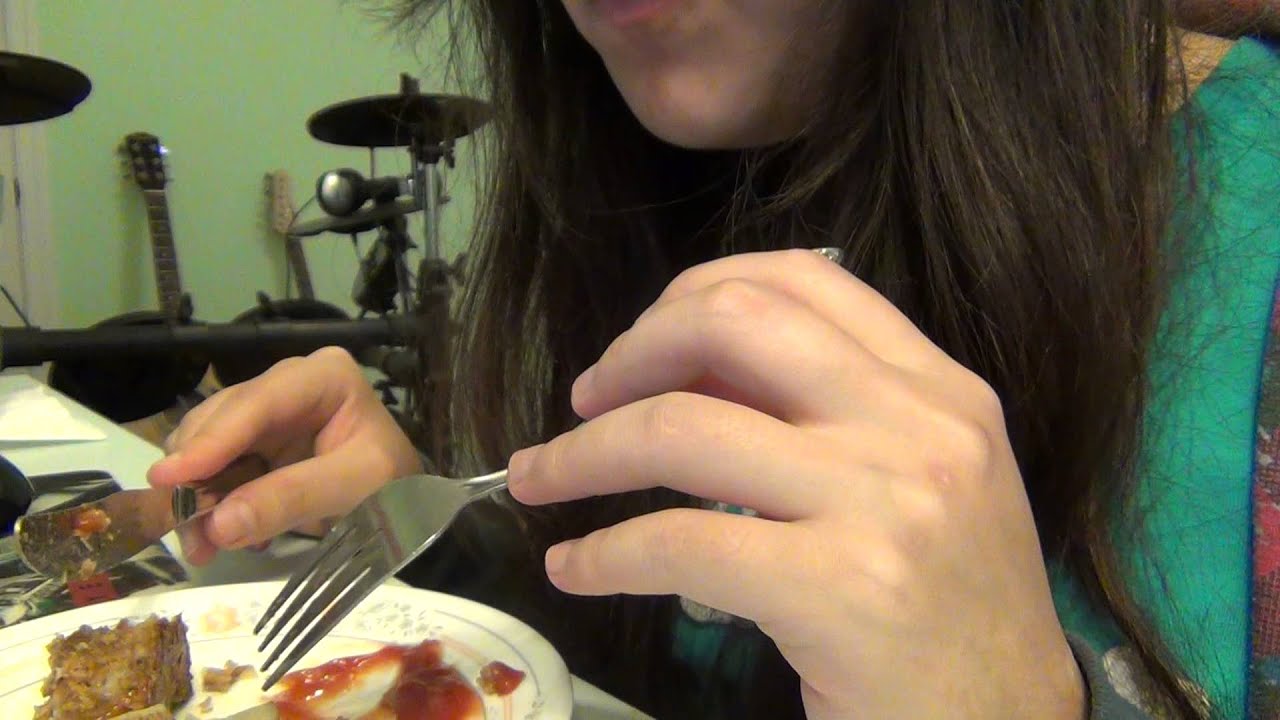 Eating Meatloaf