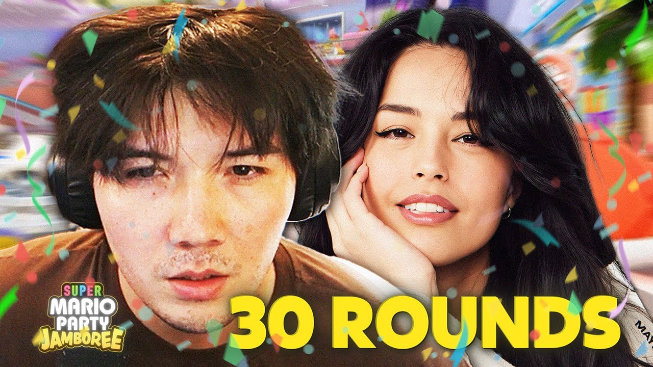 30-round Mario Party Jamboree with Valkyrae, Sykkuno and Ellum