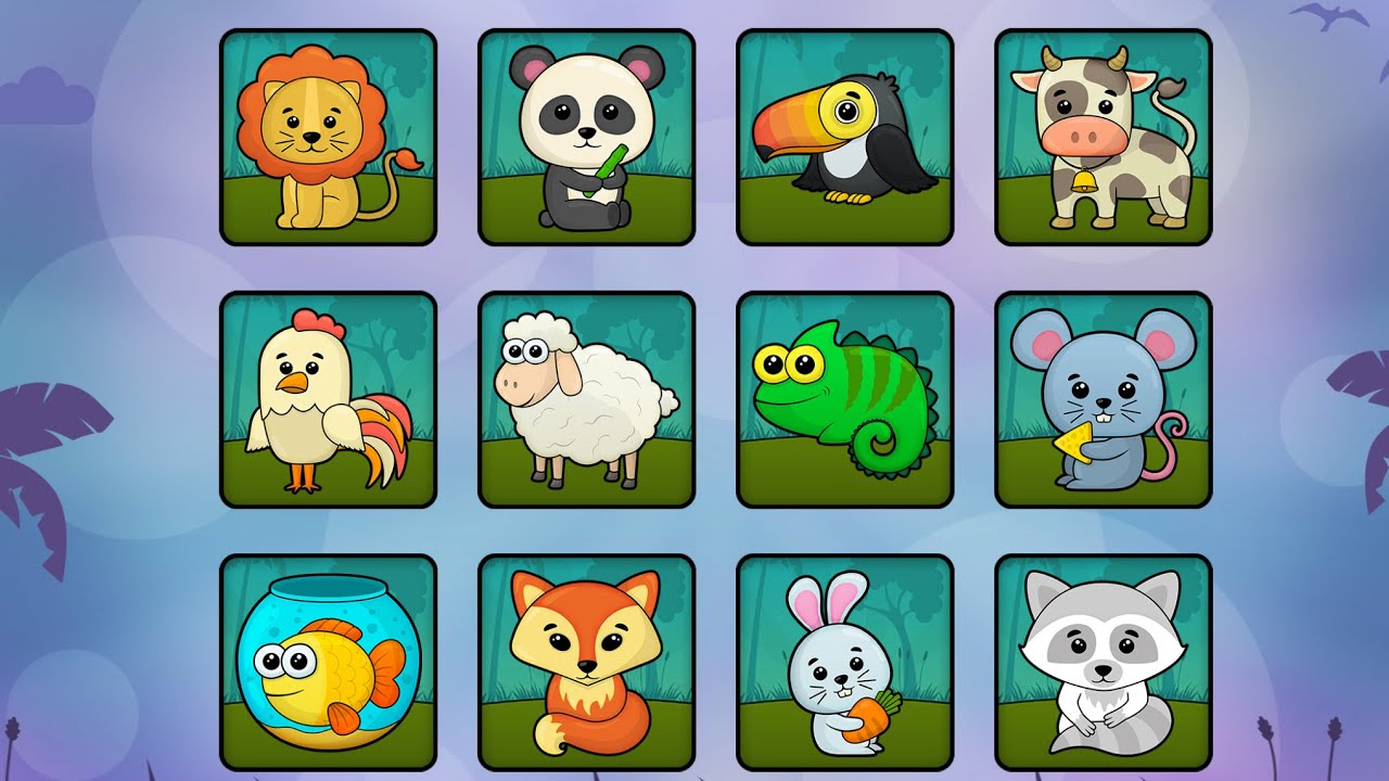Color the Animal and Solve the Puzzle! 🦁🧩 | Learn & Play
