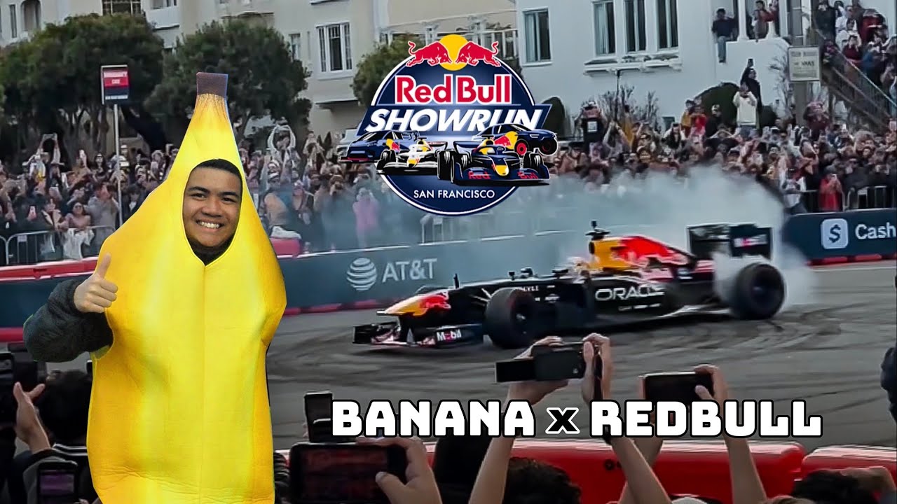 BANANA BOY GOES TO REDBULL SHOWRUN SAN FRANCISCO!