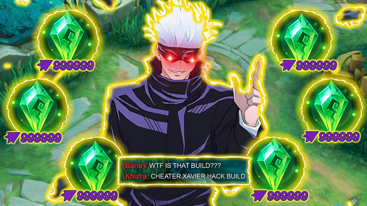 WTF! GLOBAL XAVIER BEST BUILD AND EMBLEM 1 HIT! (200% DAMAGE HACK) 😱 | XAVIER BEST BUILD 2025 | MLBB