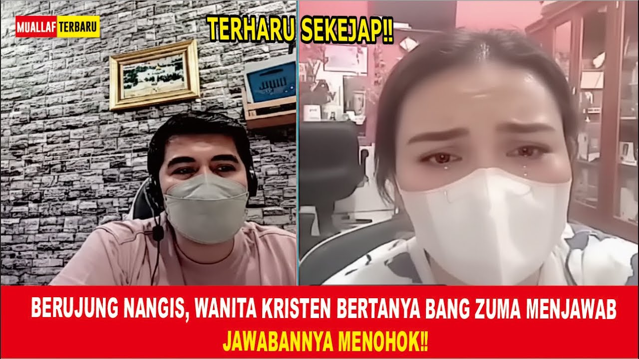 BERUJUNG NANGIS😭 Pertanyaan Wanita Kristen Dijawab Tuntas oleh Bang Zuma‼️DEBAT LEMBUT Tapi MENUSUK