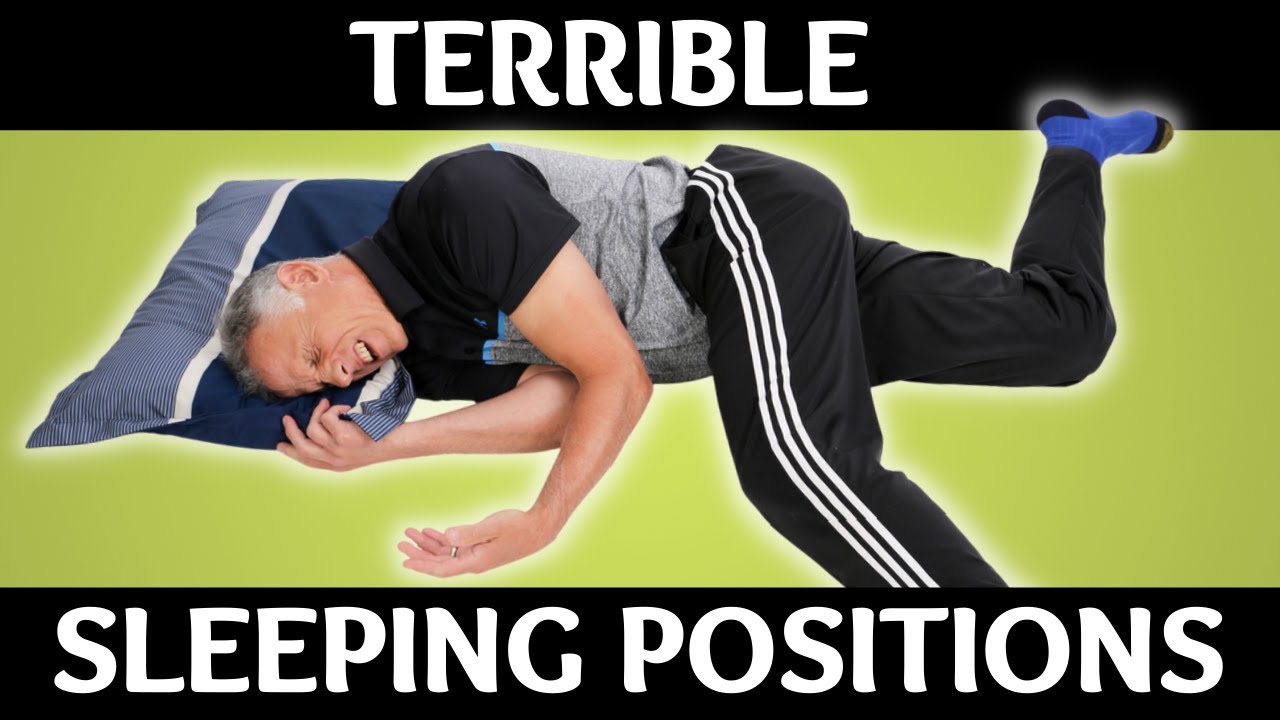 Top 3 Terrible Sleeping Positions