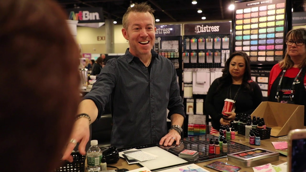 Creativation 2019 - Tim Holtz- Ranger Ink All New Inks Oxide Sprays, Distress Archival, Pearl Inks