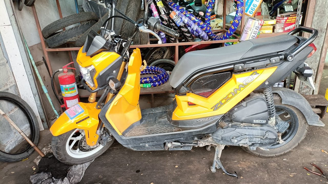 แก้ปัญหา honda zoomer x สตาร์ทติดยากติดๆดับๆติดแล้ววูบๆ