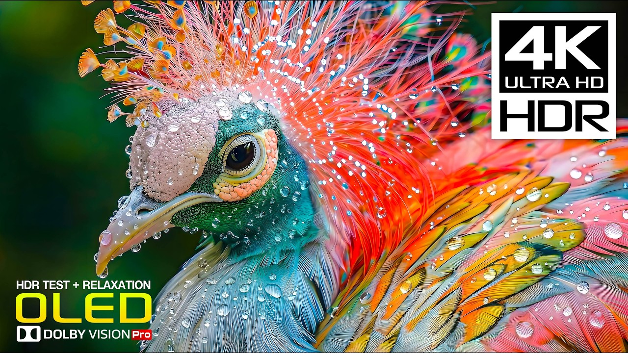 Incredible 4K Video HDR Clarity | Real 60FPS Dolby Vision OLED TEST (8K/4K Ultra HD TV)