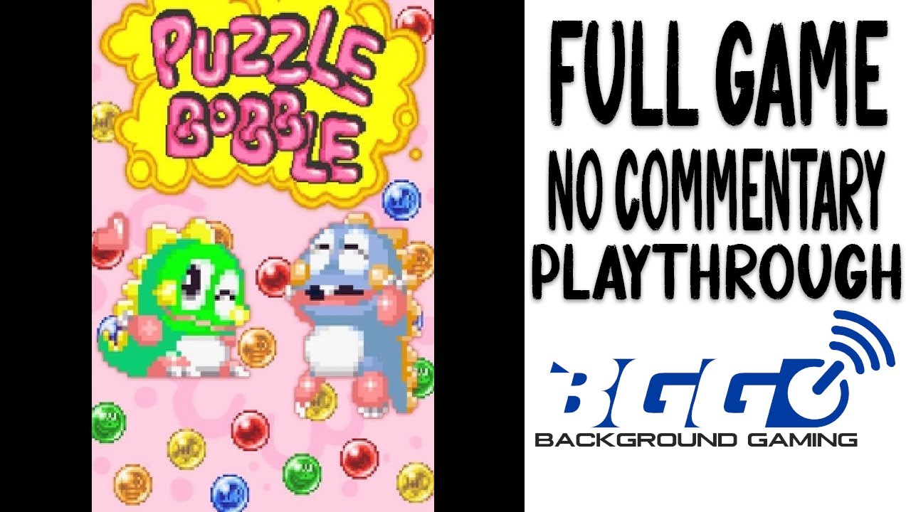 Arcade Puzzle Bobble - Walkthrough - No Commentary