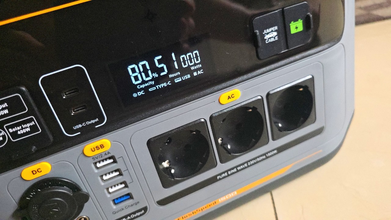 La bateria anti APAGON capaz de COCINAR: VTOMAN FLASHSPEED 1500