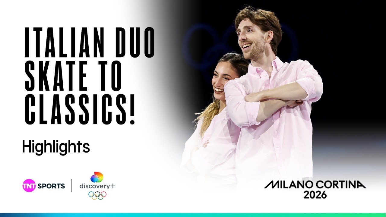 Italian figure skating pair Niccolo Macii & Sara Conti amaze home crowd 😮‍💨 | Winter Olympics 2026