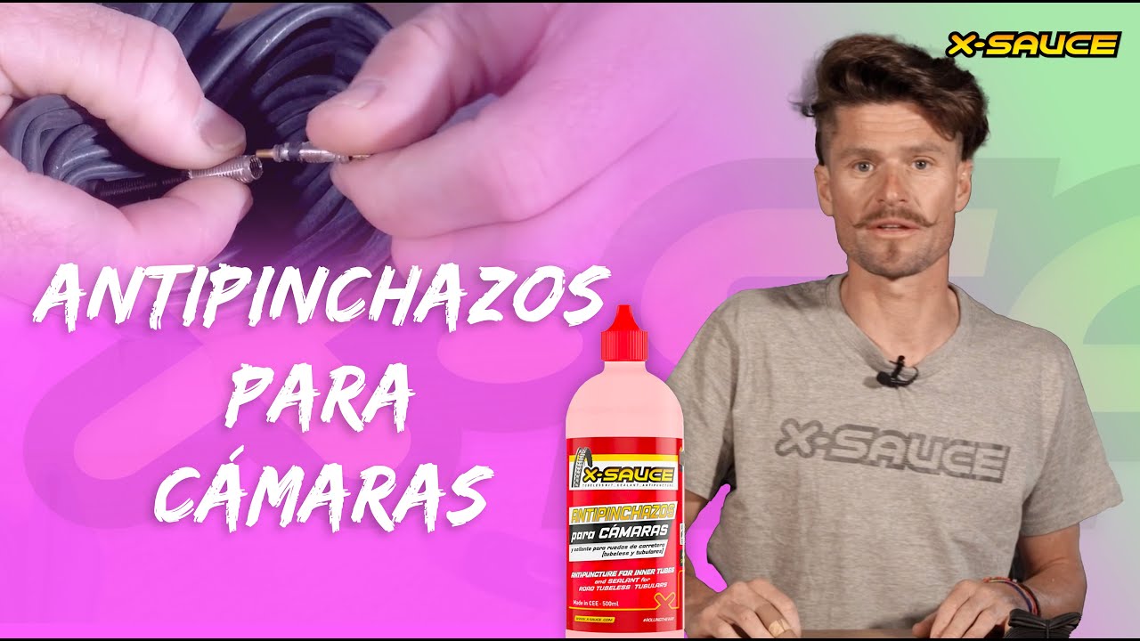 Líquido antipinchazos para cámaras de bicicleta X-Sauce | Oscar Pujol