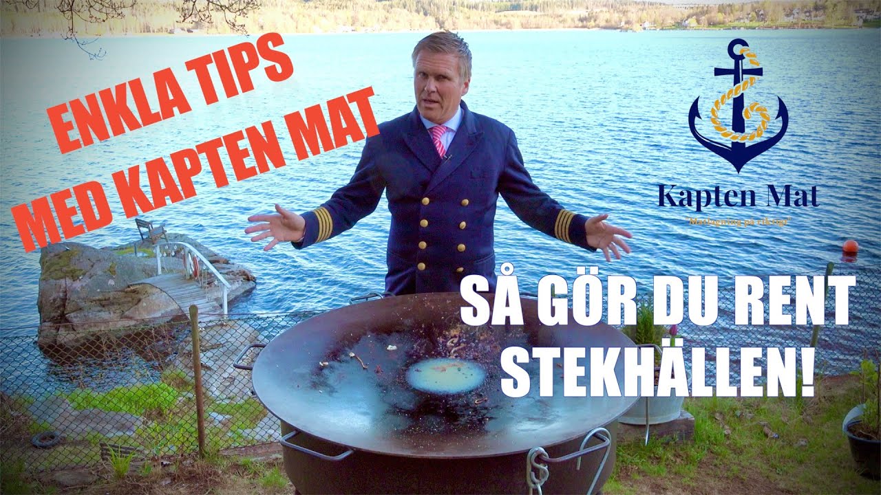 Göra rent stekhällen | Enkla tips med Kapten Mat