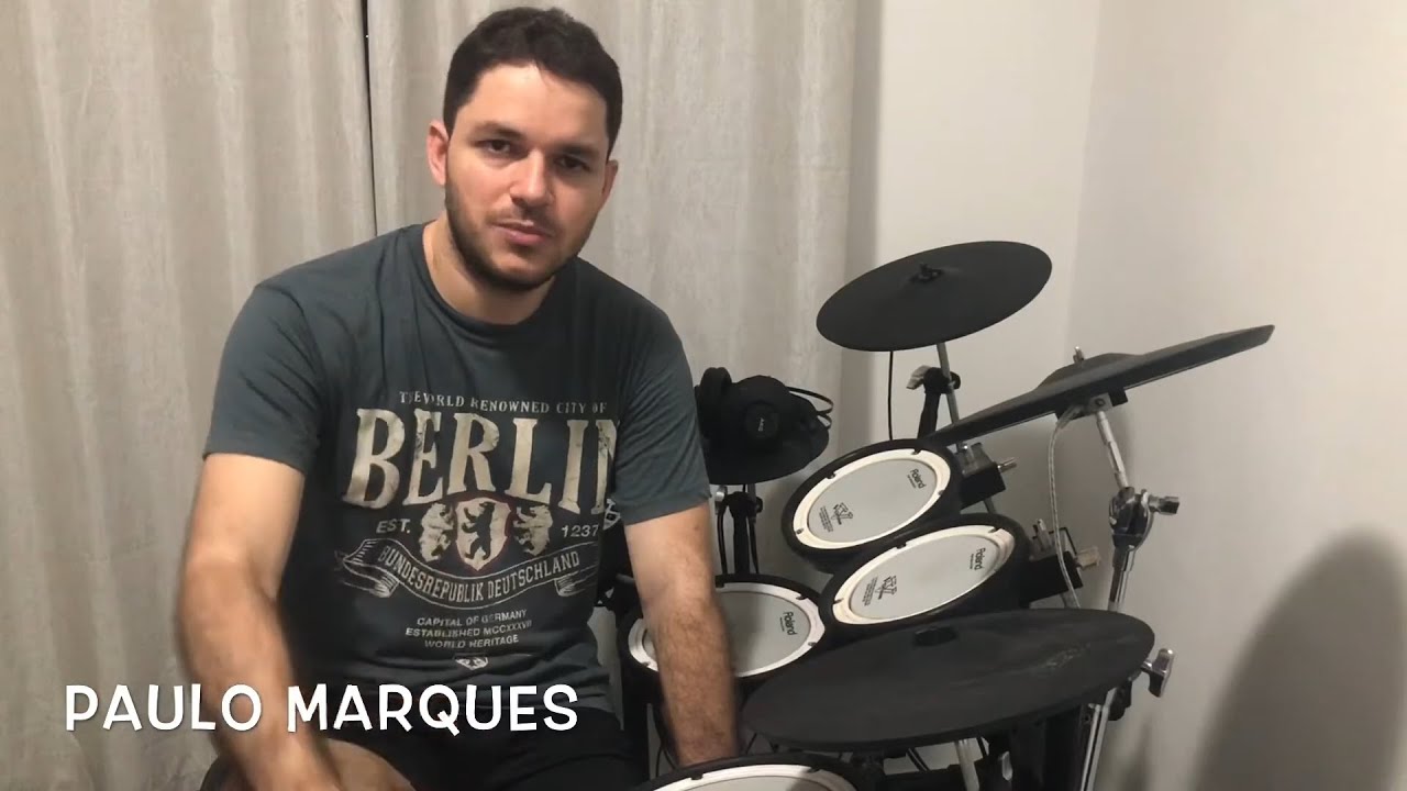 Paulo Jose Ferreira Marques - Aluno do Bateria Express - Prof Marques Galles