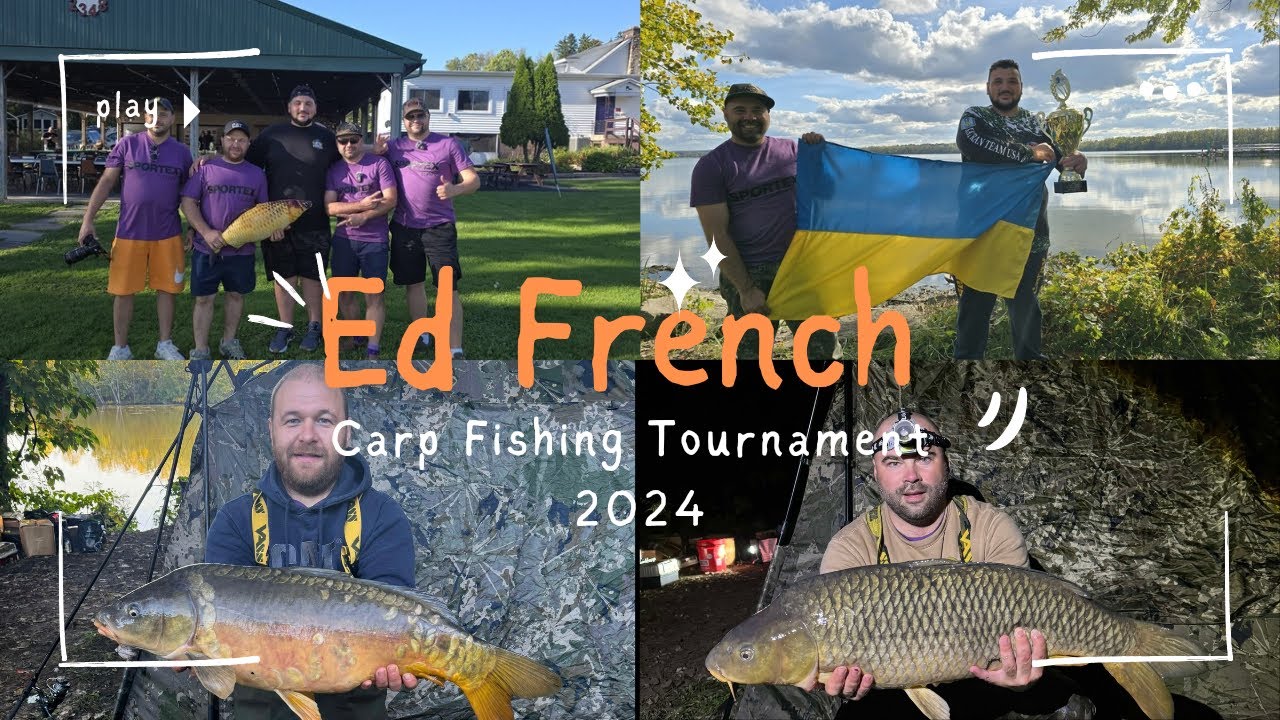 Ed French Carp Fishing Tournament in The Seneca river Fall 2024
