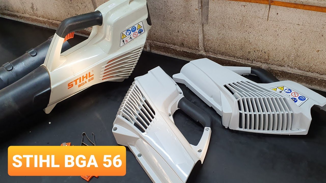 Soprador de folhas BGA 56 / BGA 56 leaf blower